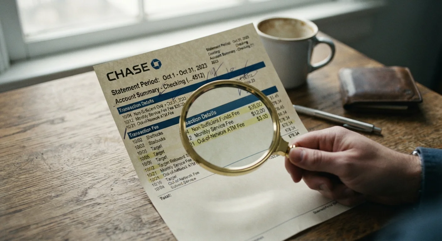 Banking Fees That Quietly Drain Your Account
