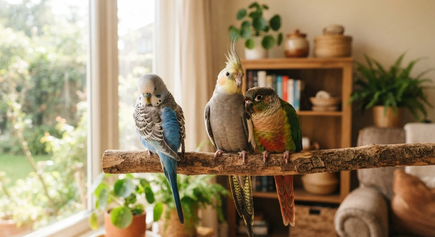 Budgies, Cockatiels, and Conures: Matching a Pet Bird to Your Home