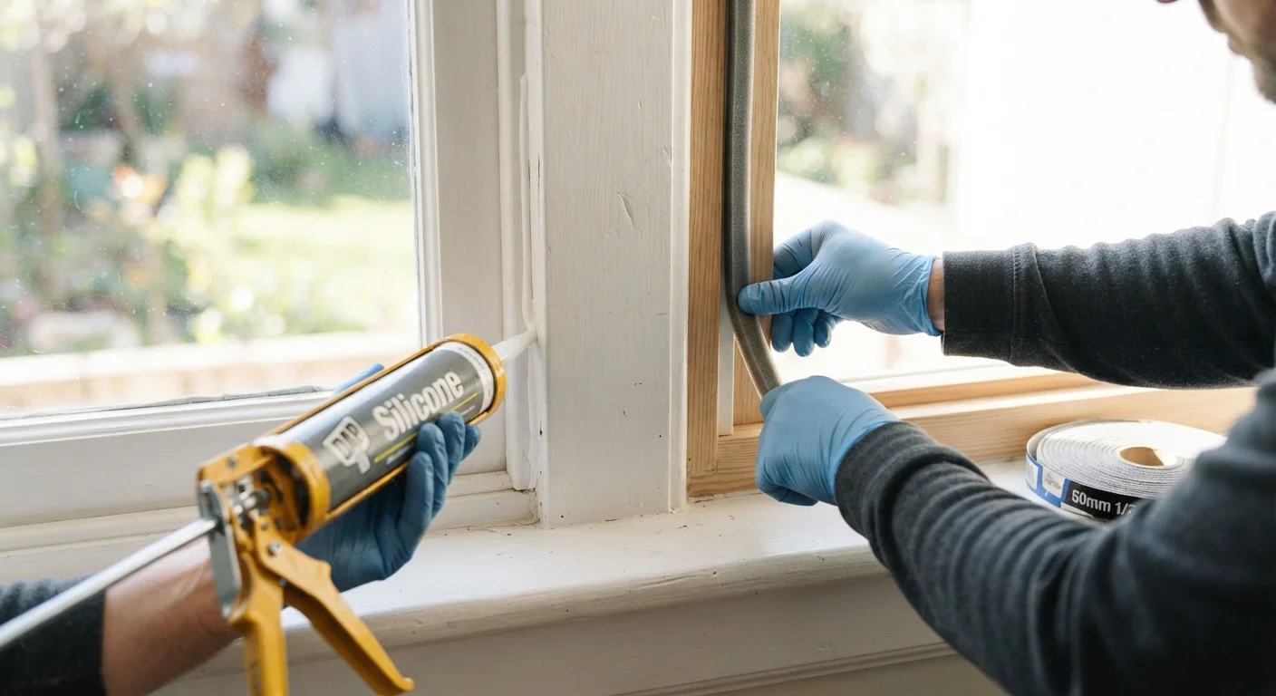 Caulk vs. Weatherstripping: Sealing Drafts the Right Way