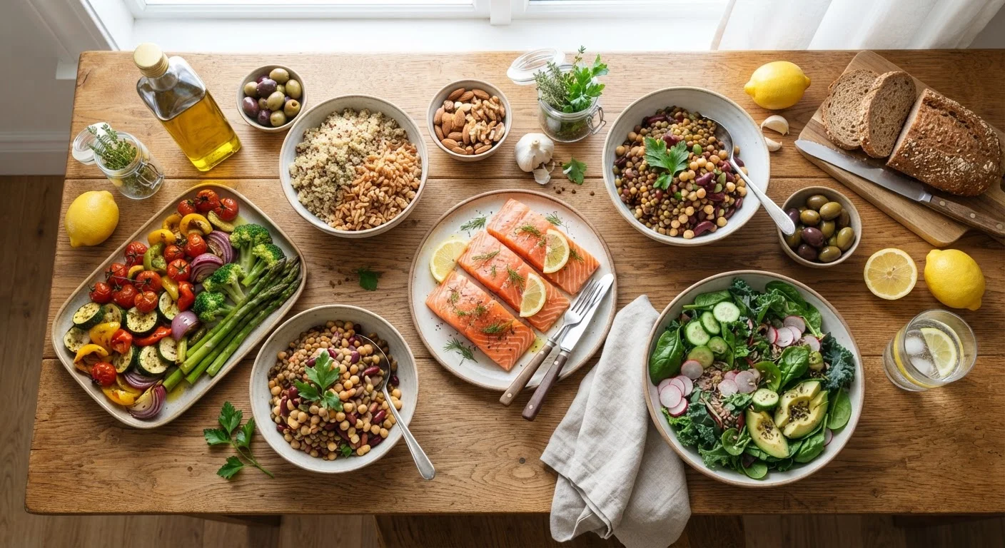 Eating Patterns Compared: Mediterranean, DASH, and Whole Foods Approaches
