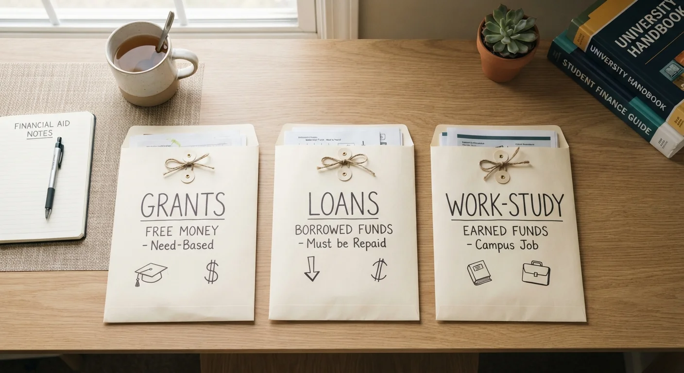 Grants, Loans, and Work-Study: What Each One Actually Means
