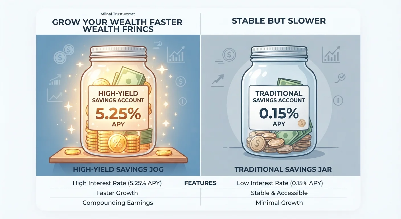 High-Yield Savings Accounts vs. Traditional Savings Accounts