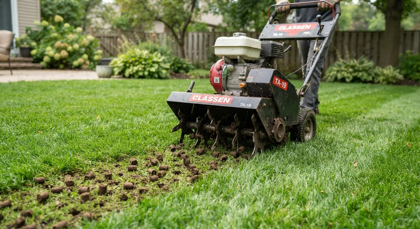 Lawn Aeration: What It Does and When Your Yard Actually Needs It