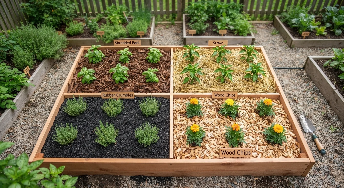 Mulch Types Compared: Bark, Straw, Rubber, and Beyond