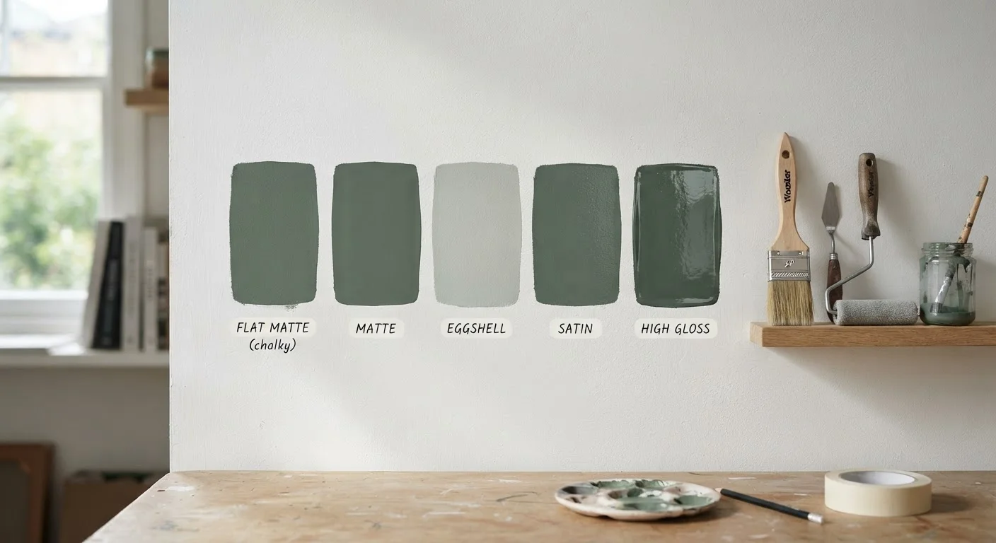 Paint Finish Types and Where Each One Actually Belongs