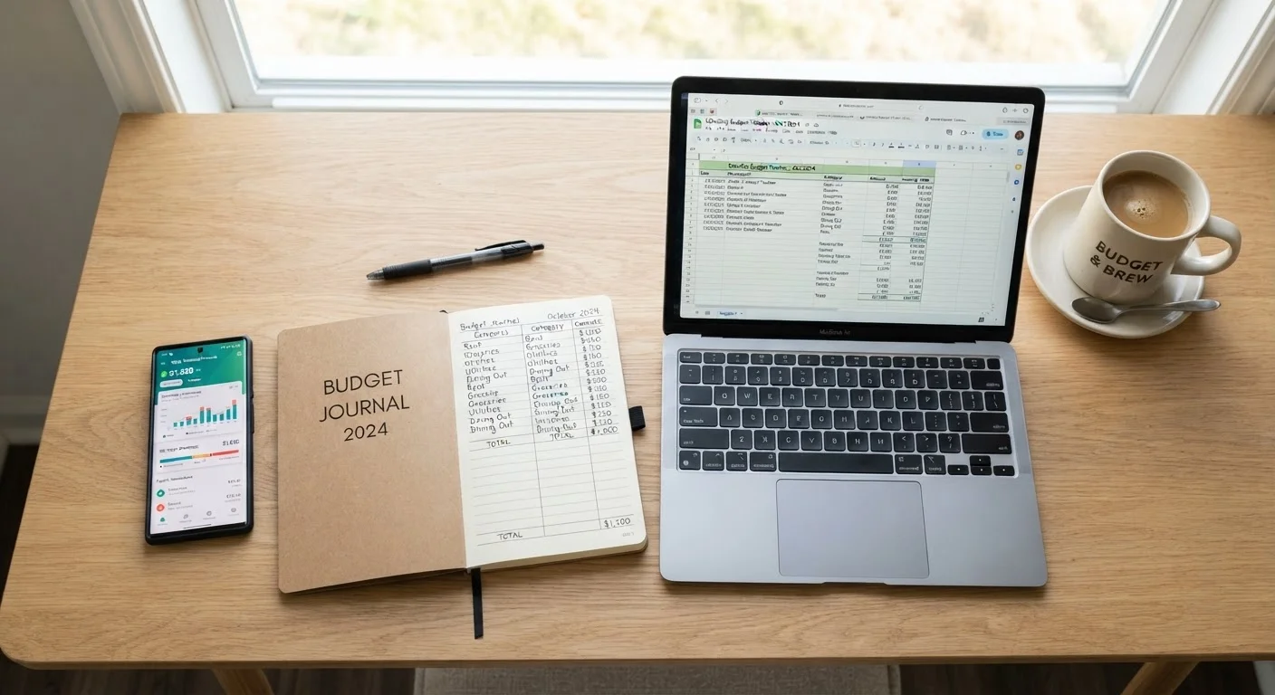 Paper, Spreadsheet, or App: Tracking Spending Across Different Methods