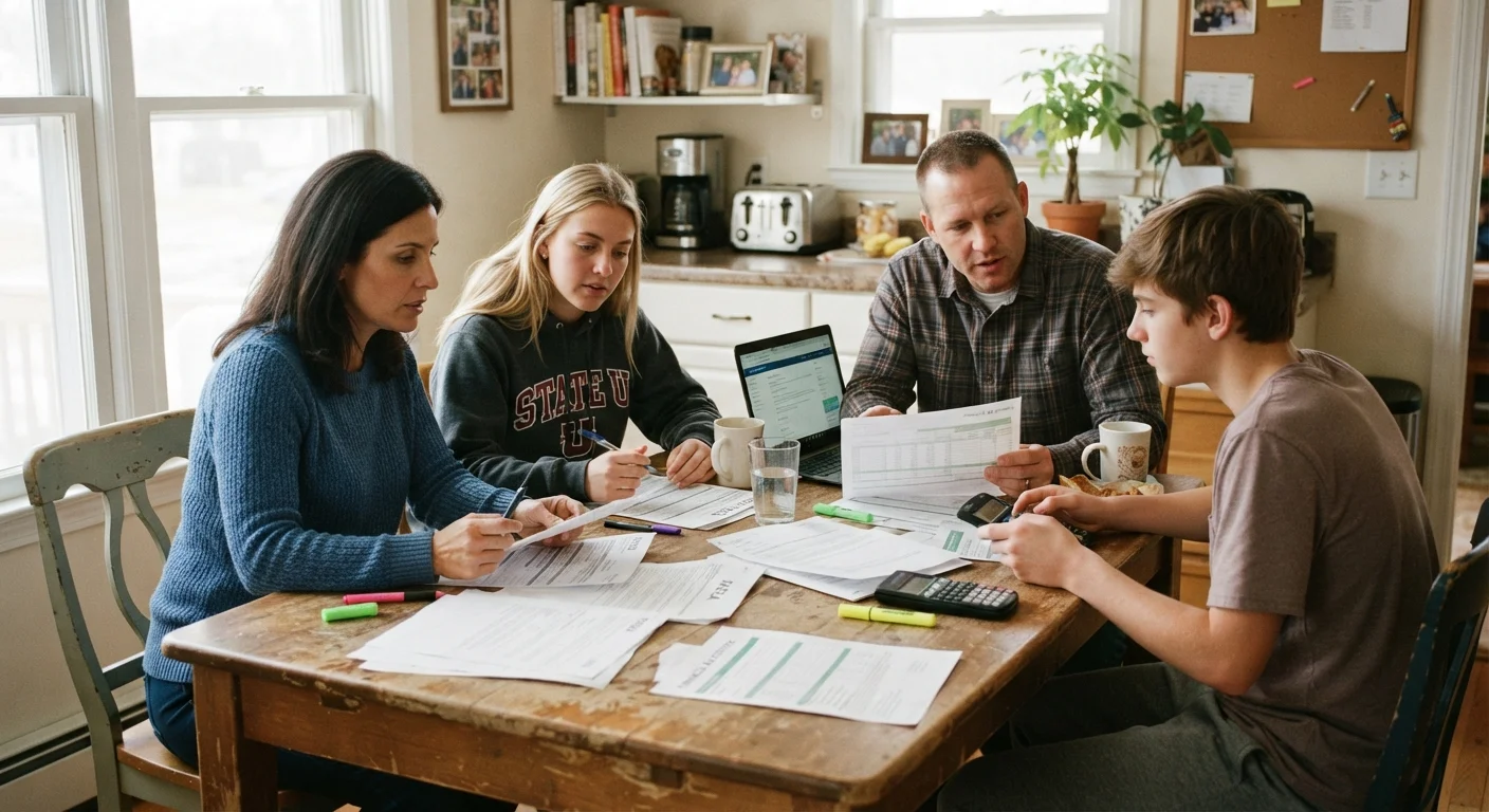 Paying for College When Your Family Income Is in the Middle
