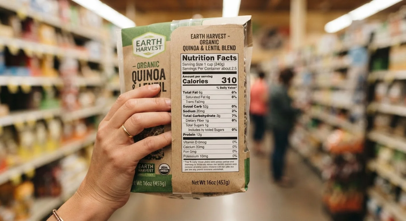 Reading a Nutrition Facts Label Without Getting Lost