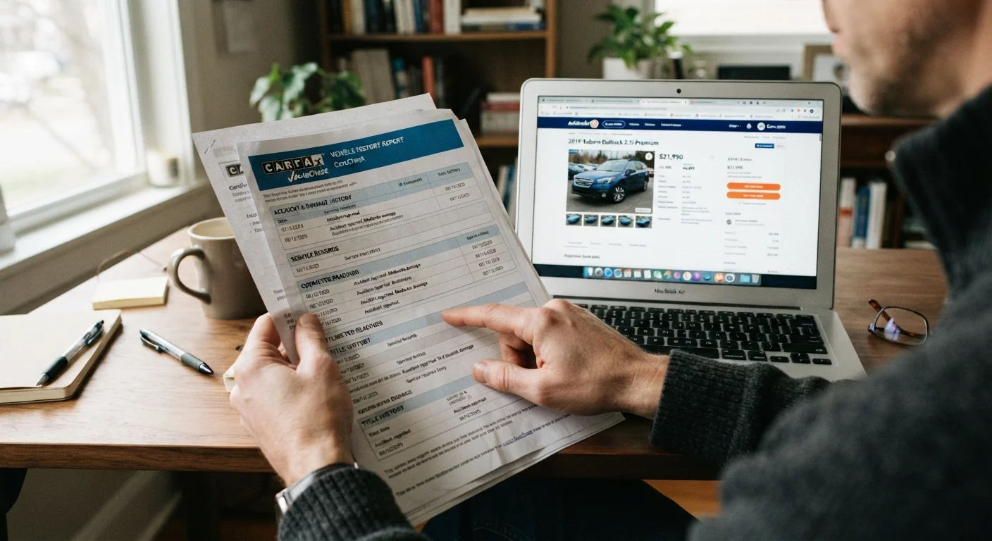Reading a Vehicle History Report Without Getting Lost