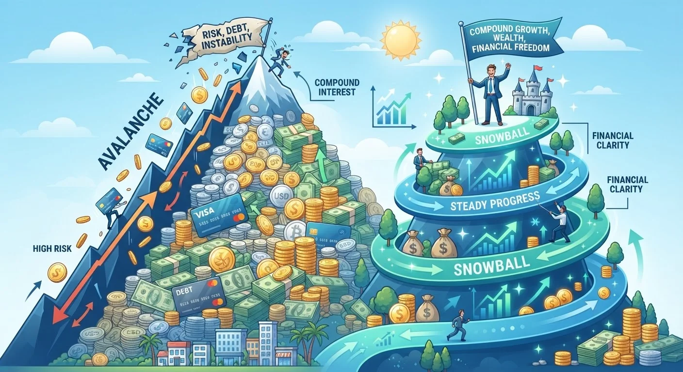 The Debt Avalanche and Debt Snowball Explained