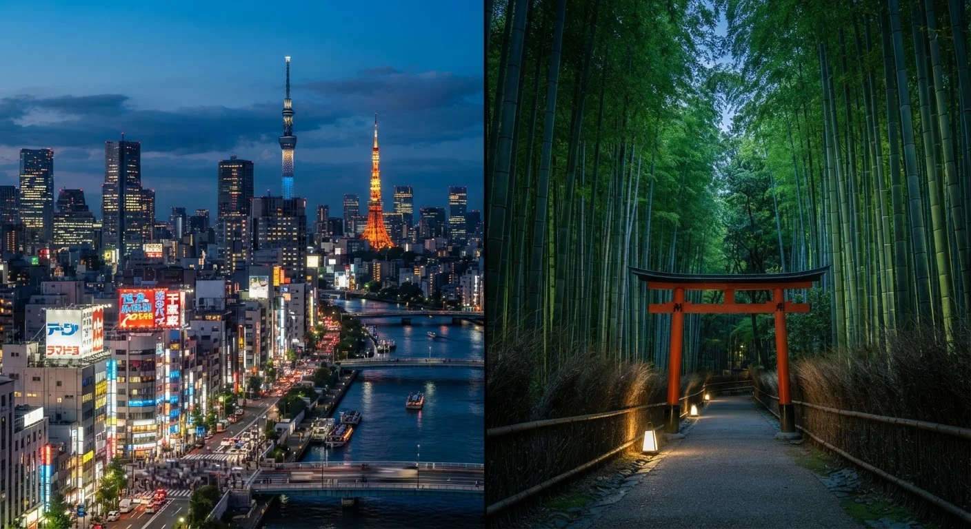 Tokyo vs. Kyoto: Two Very Different Versions of Japan