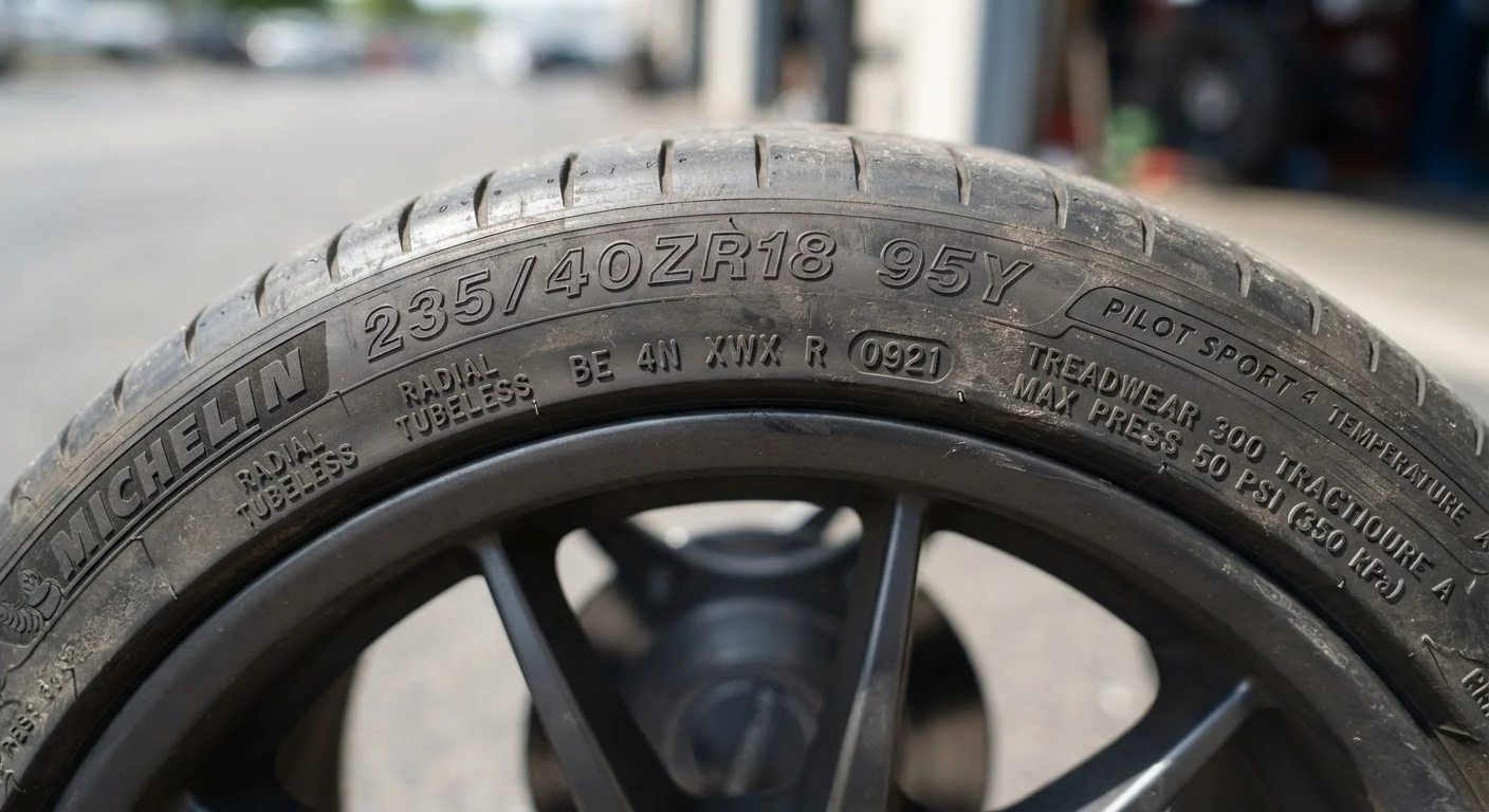 What the Numbers on Your Tires Are Actually Telling You
