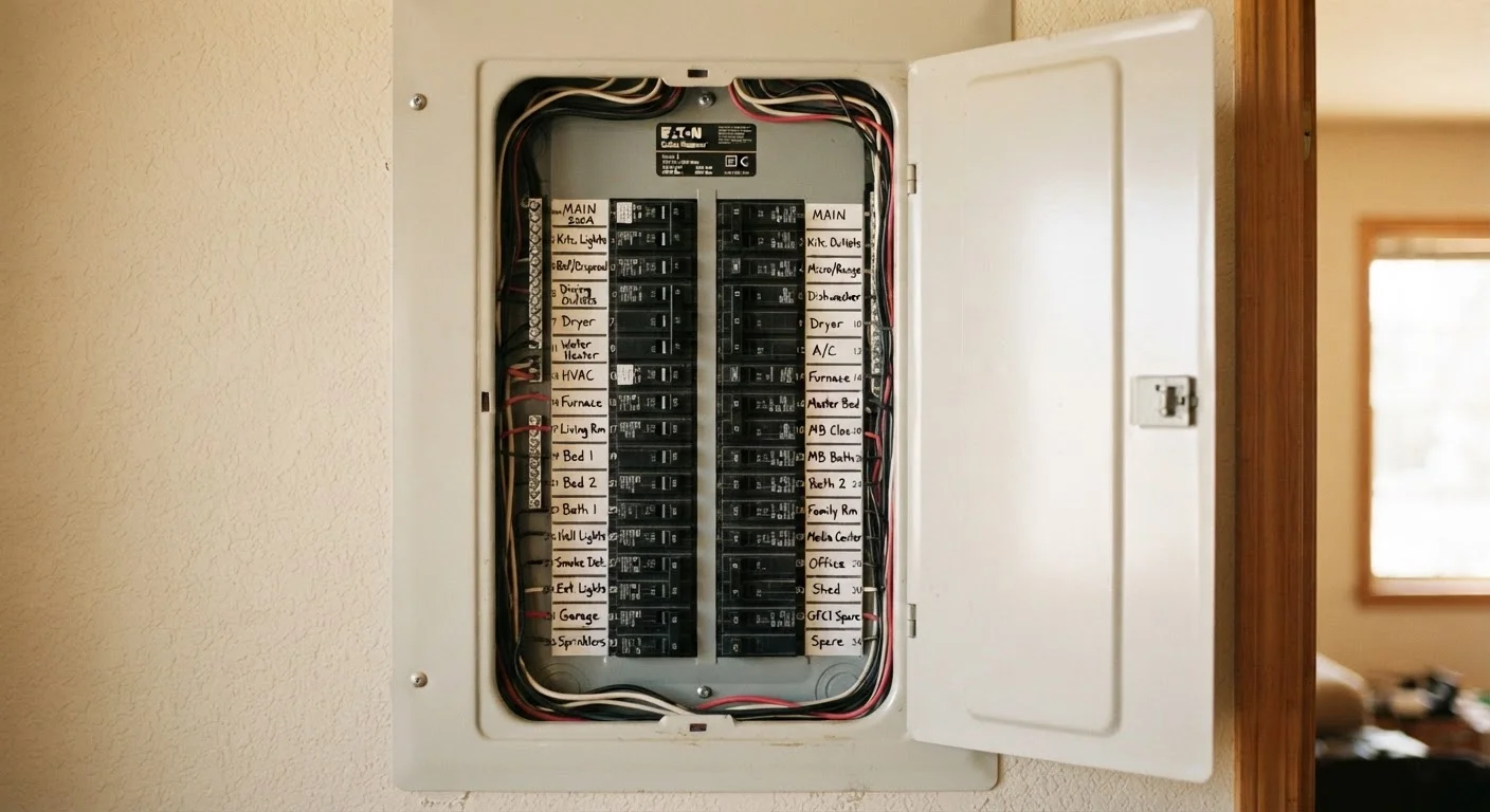What Your Home's Electrical Panel Is Actually Telling You