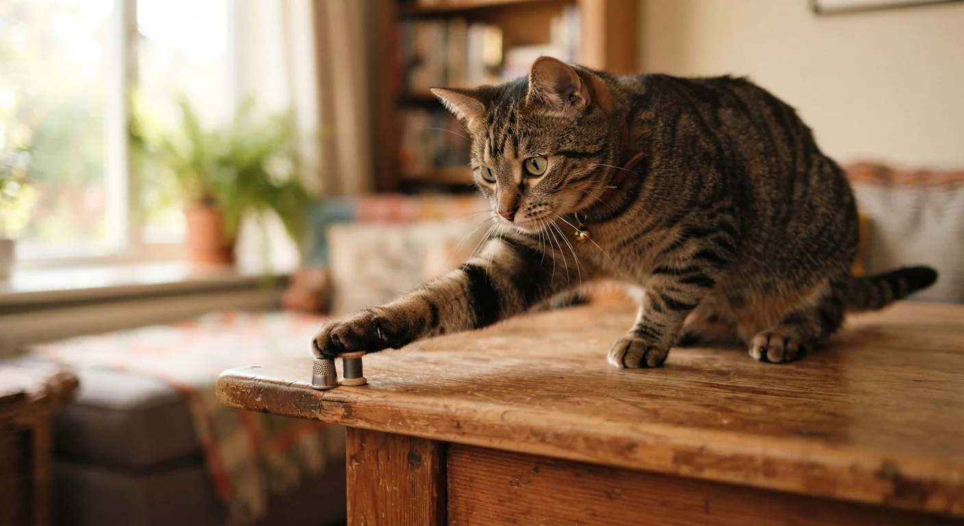 Why Cats Knock Things Off Tables — and Other Quirky Behaviors Explained