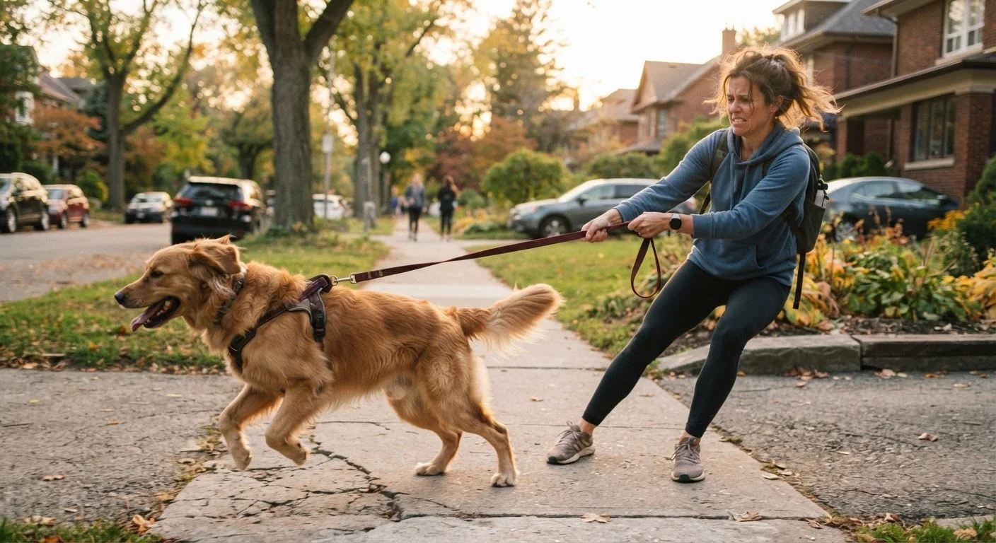 Why Leash Pulling Happens — and the Habits That Reinforce It
