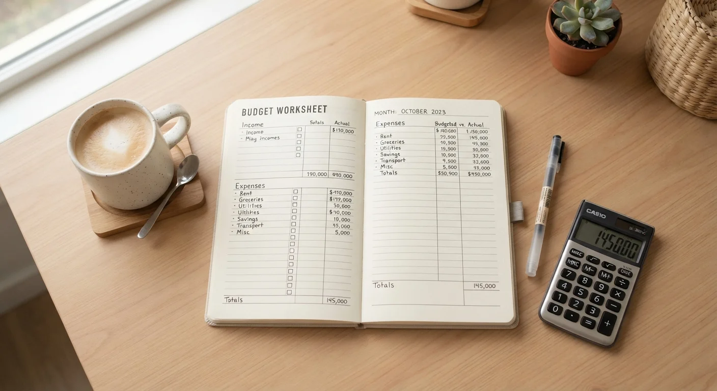 Your First Month on a Budget: A Practical Walkthrough